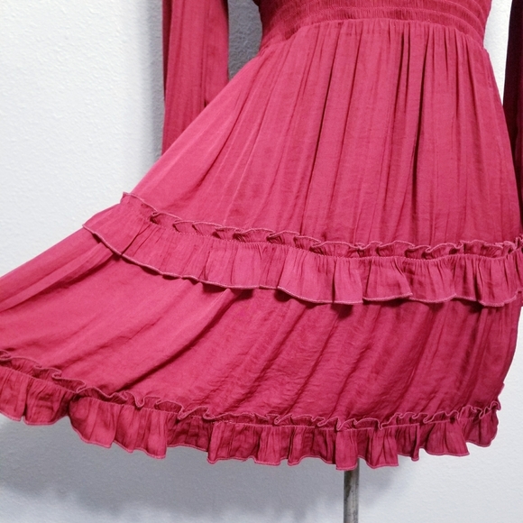 NEW Altar'd State boho hippie Fall holiday glam party short dress XS - Picture 9 of 10